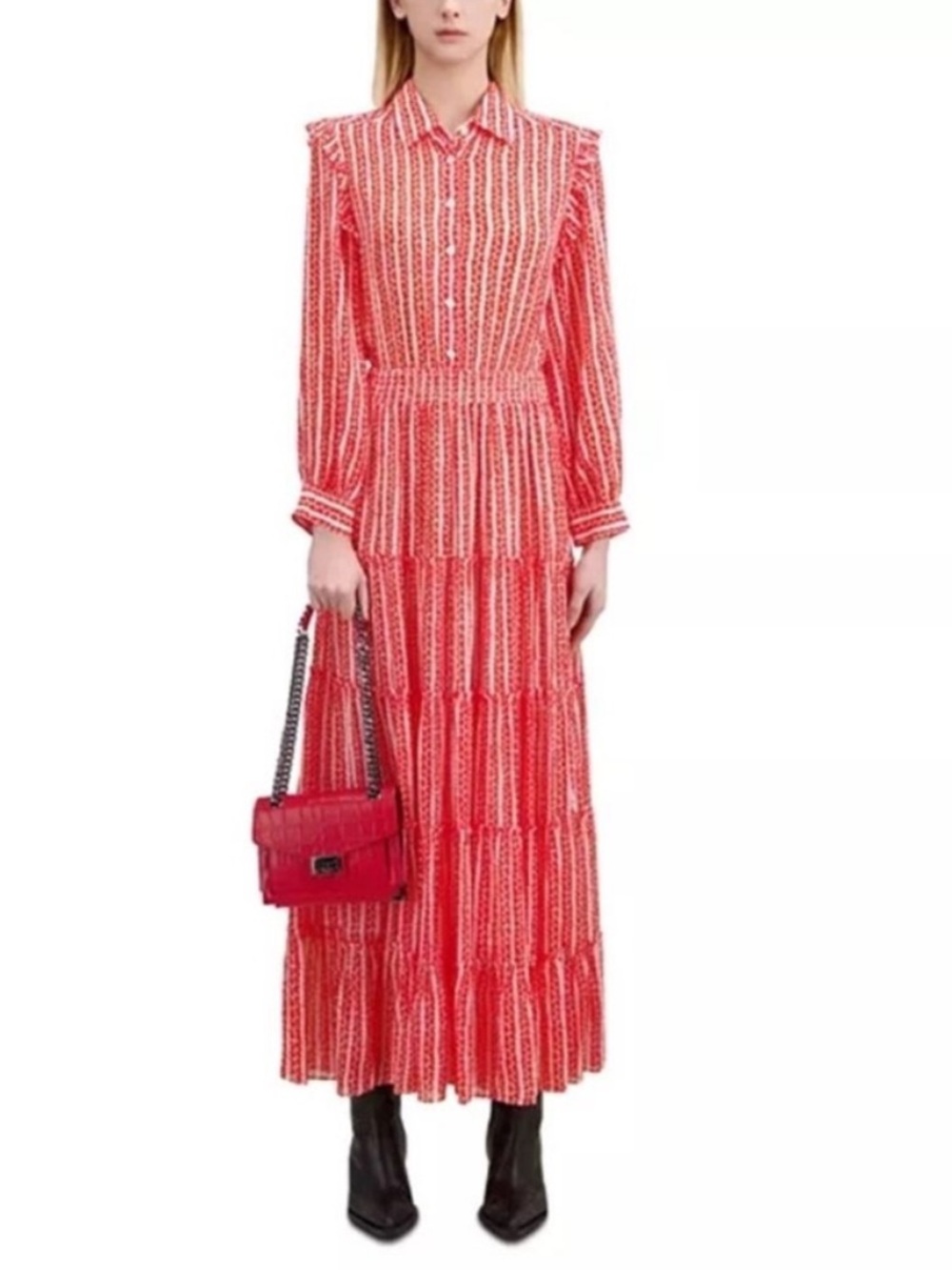 Kooples Midi Dress - Picture 1 of 8